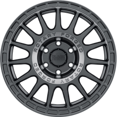 Black Rhino Powersports 15x7 Sandstorm Semi Gloss Black w/ Machined Tinted Ring +51mm