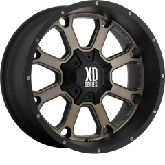 XD 20x9 XD825 Buck 25 Matte Black w/ Dark Tint +30mm