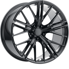 Performance Replicas 20x11 PR194 Gloss Black Machined +43mm