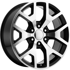 Performance Replicas 20x9 PR169 Gloss Black w/ Machined Spokes +27mm