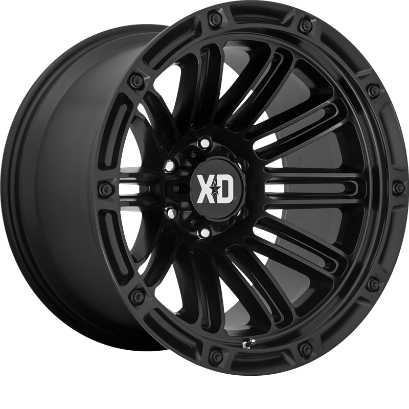 XD 20x10 XD846 Double Deuce Satin Black -18mm