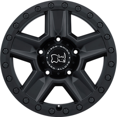 Black Rhino 18x9 Ravine Matte Black -18mm