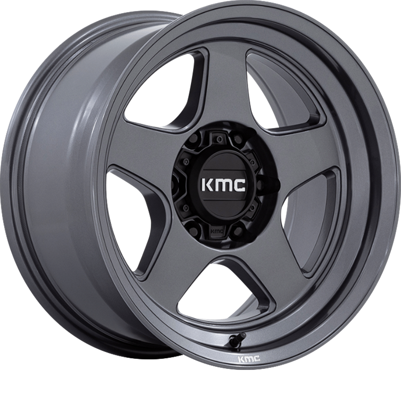 KMC 17x8.5 KM728 Lobo Matte Anthracite +18mm