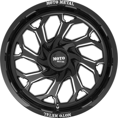 Moto Metal 20x10 MO999 Gloss Black Milled -18mm