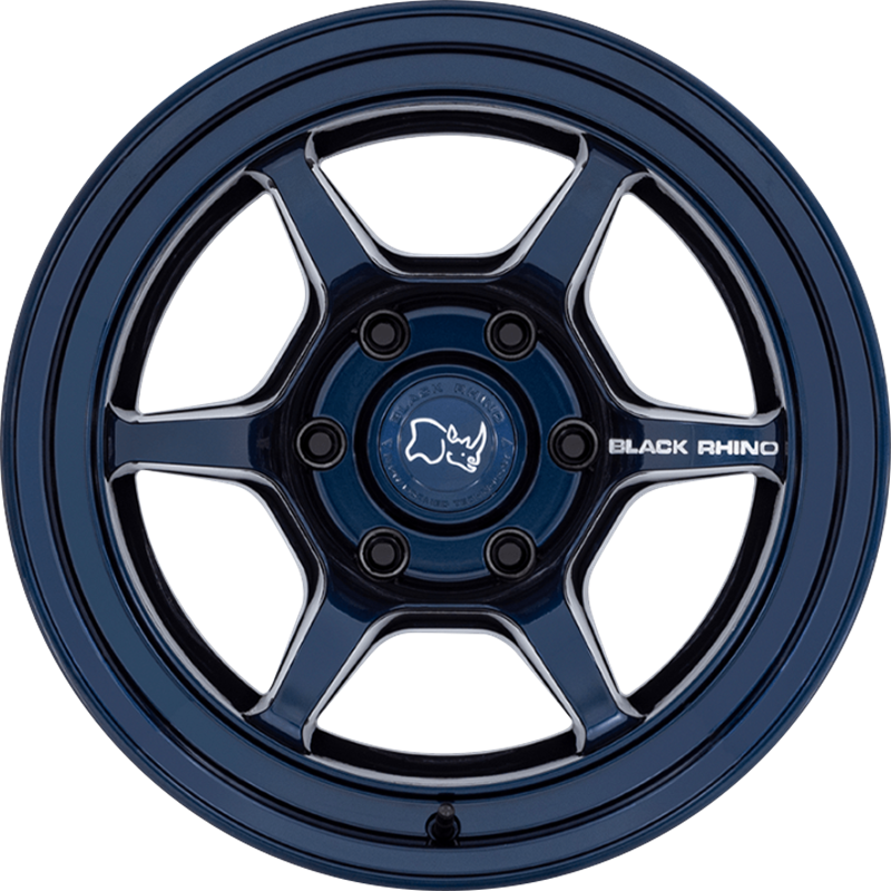 Black Rhino 17x8.5 Shogun Gloss Midnight Blue -10mm