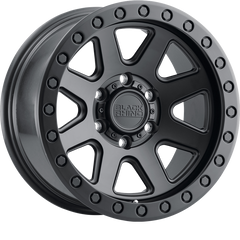 Black Rhino 20x9 Baker Matte Black -18mm