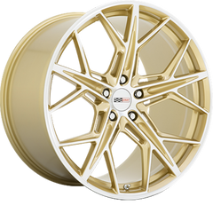 Cray 20x9 Hammerhead Gloss Gold w/ Mirror Cut Face +38mm