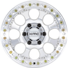 KMC 17x9 KM237 Riot Beadlock Machined -38mm