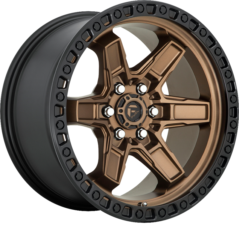 Fuel 18x9 D699 Kicker Matte Bronze w/ Black Ring +1mm