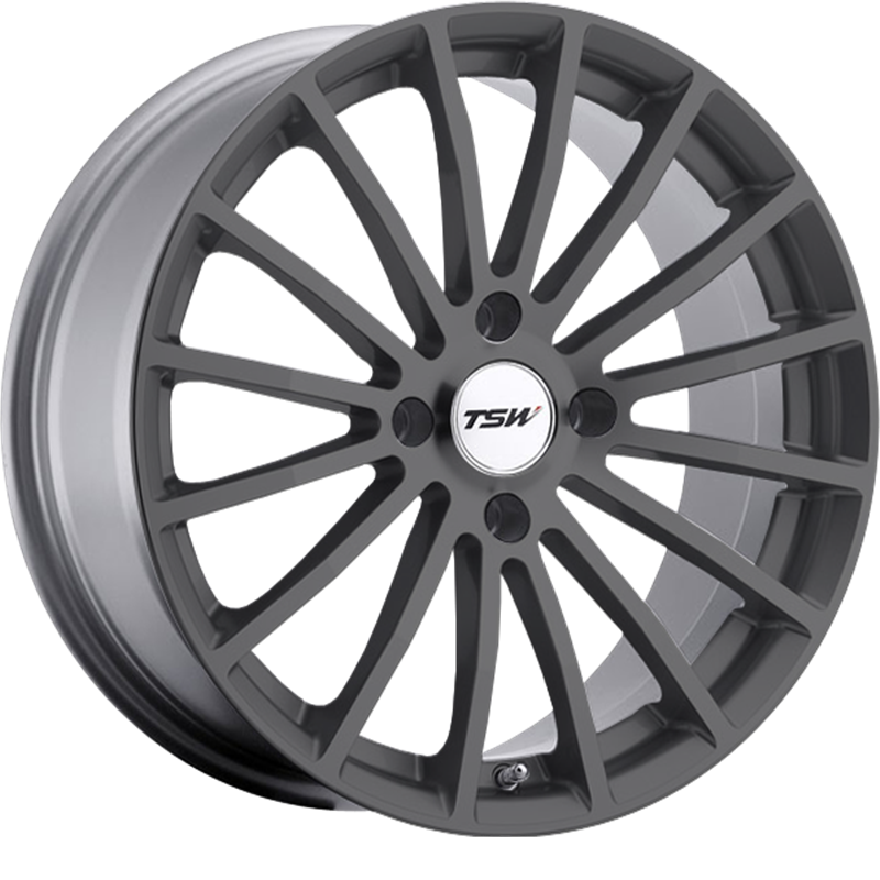 TSW 18x9.5 Mallory Matte Black +45mm