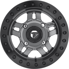 Fuel UTV 14x7 D918 Anza Beadlock Matte Gunmetal +13mm