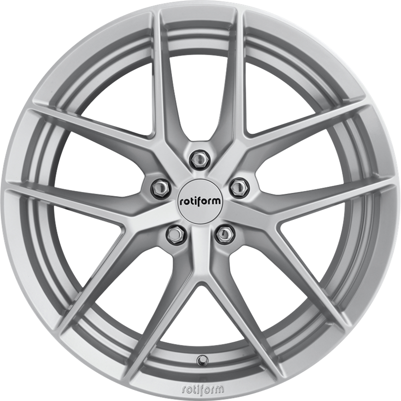 Rotiform 19x8.5 R133 FLG Gloss Silver +45mm