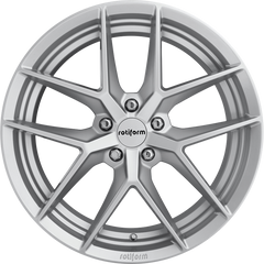 Rotiform 19x8.5 R133 FLG Gloss Silver +45mm