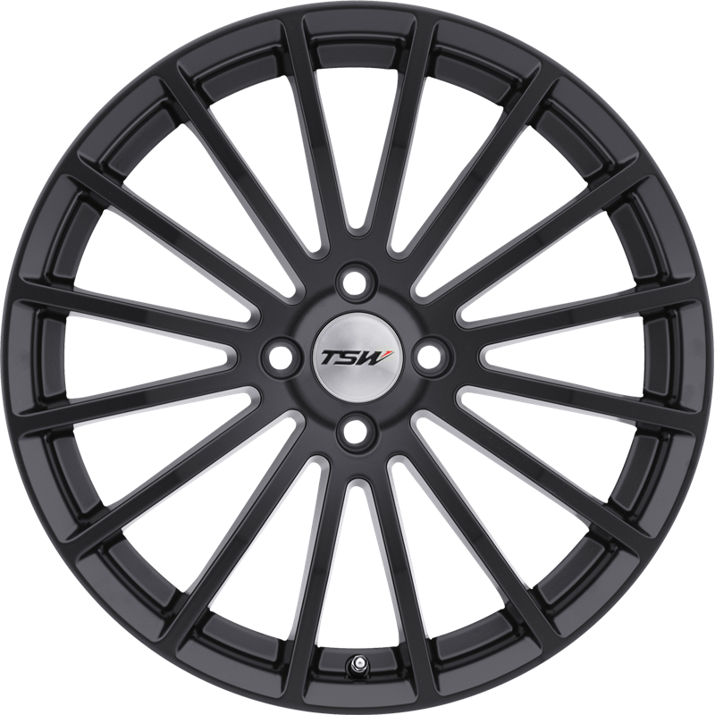 TSW 18x9.5 Mallory Matte Black +45mm