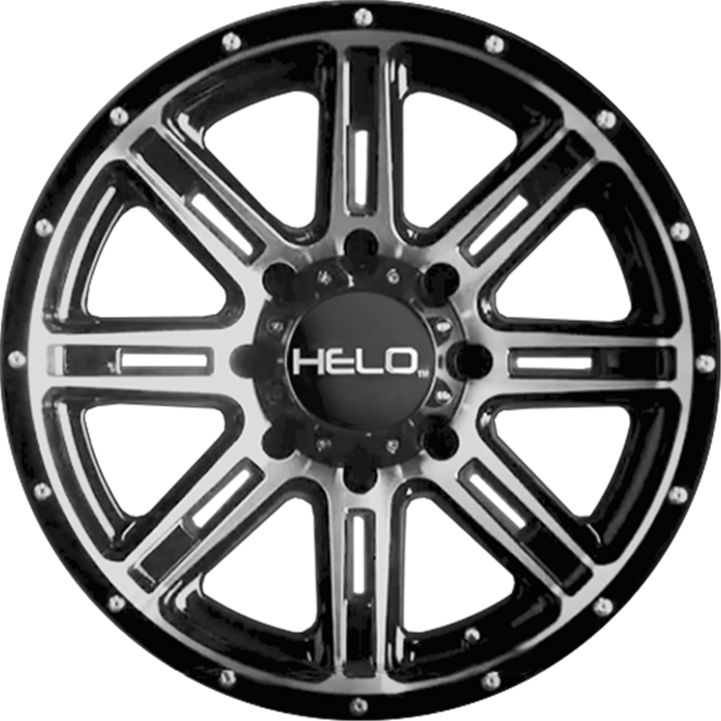 Helo 18x9 HE900 Gloss Black Machined +0mm