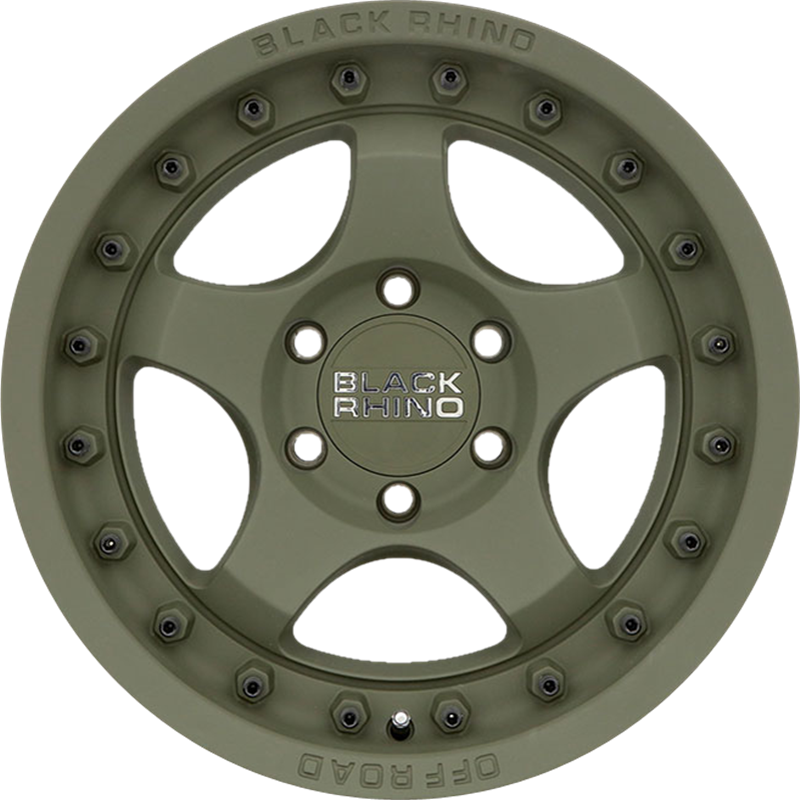 Black Rhino 18x9 Bantam Olive Drab Green +12mm