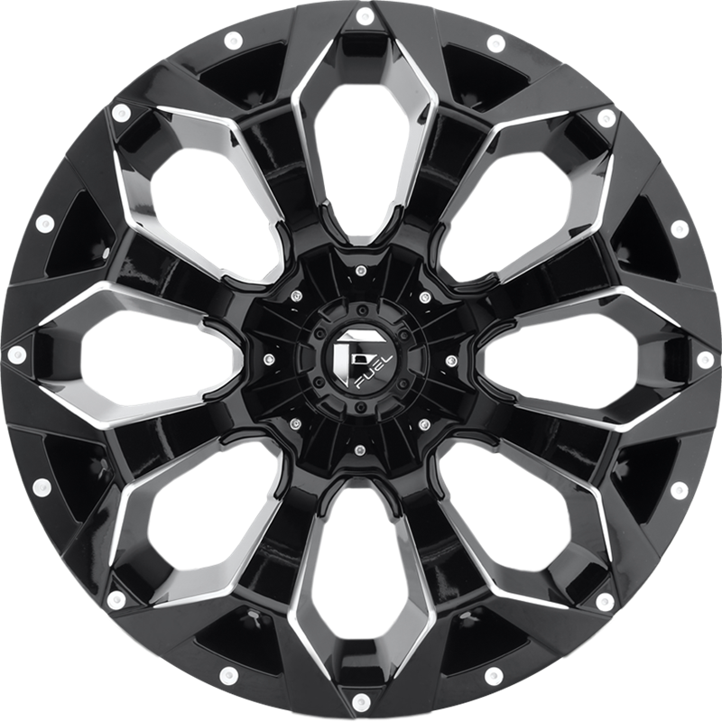 Fuel 20x10 D576 Assault Gloss Black Milled -18mm