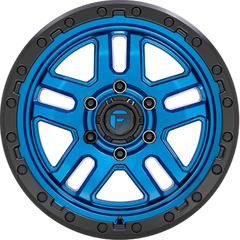 Fuel 17x9 D790 Ammo Blue w/ Black Lip -12mm