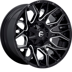 Fuel 20x10 D769 Twitch Gloss Black Milled -18mm