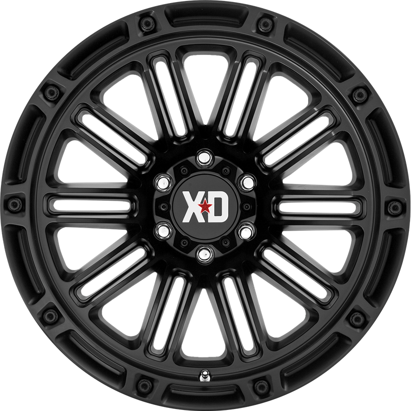 XD 20x10 XD846 Double Deuce Satin Black -18mm