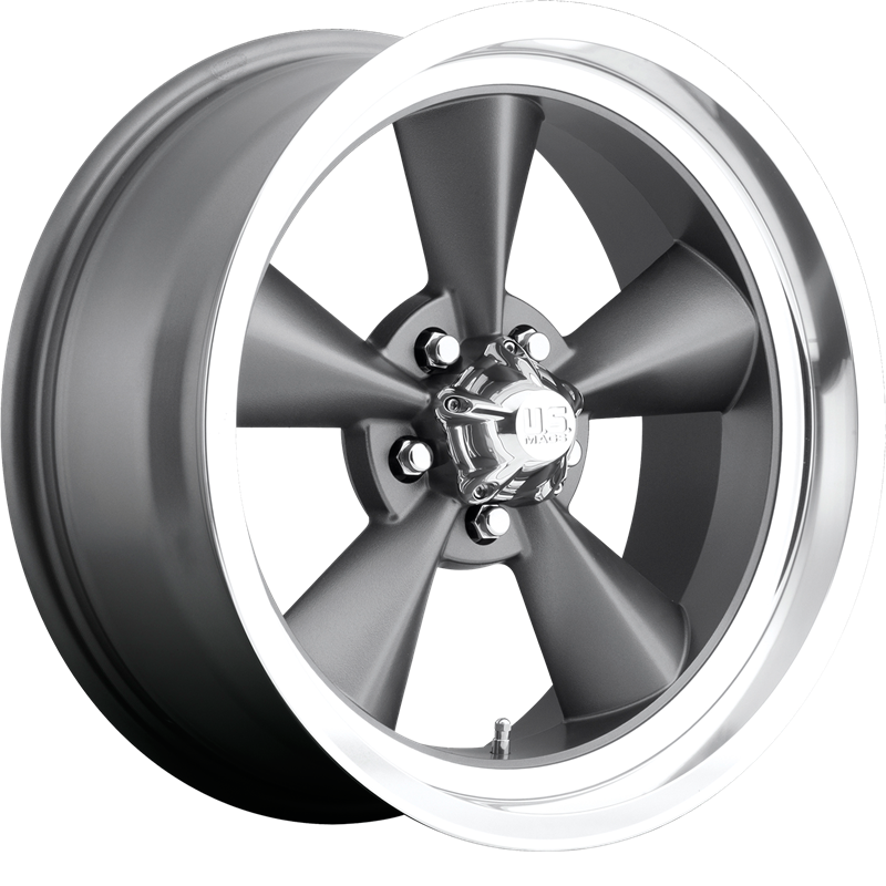 US Mags 15x9 U102 Standard Matte Gunmetal +1mm