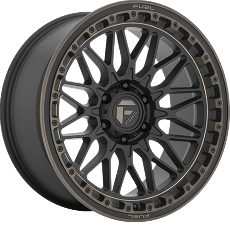 Fuel 17x9 D759 Trigger Matte Black w/ Dark Tint +1mm