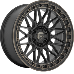 Fuel 17x9 D759 Trigger Matte Black w/ Dark Tint +1mm