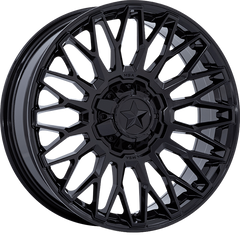 MSA Offroad Wheels 15x7 M50 Clubber Gloss Black +10mm