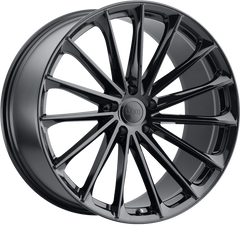 Ohm 20x10 Proton Gloss Black +30mm