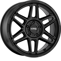 KMC 17x8 KM716 Nomad Satin Black +38mm