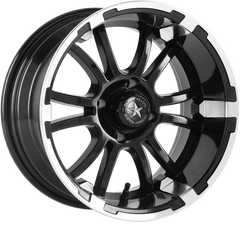 Fairway Alloys 12x6 FA132 Sixer Matte Black Machined -20mm