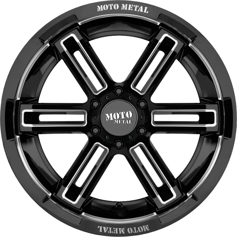 Moto Metal 20x9 MO991 Rukus Gloss Black Milled +0mm