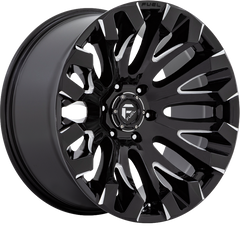 Fuel 18x9 D828 Quake Gloss Black Milled +1mm