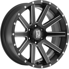 XD 20x10 XD818 Heist Satin Black -24mm