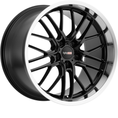 Cray 19x10.5 Eagle Gloss Black w/ Mirror Cut Lip +69mm