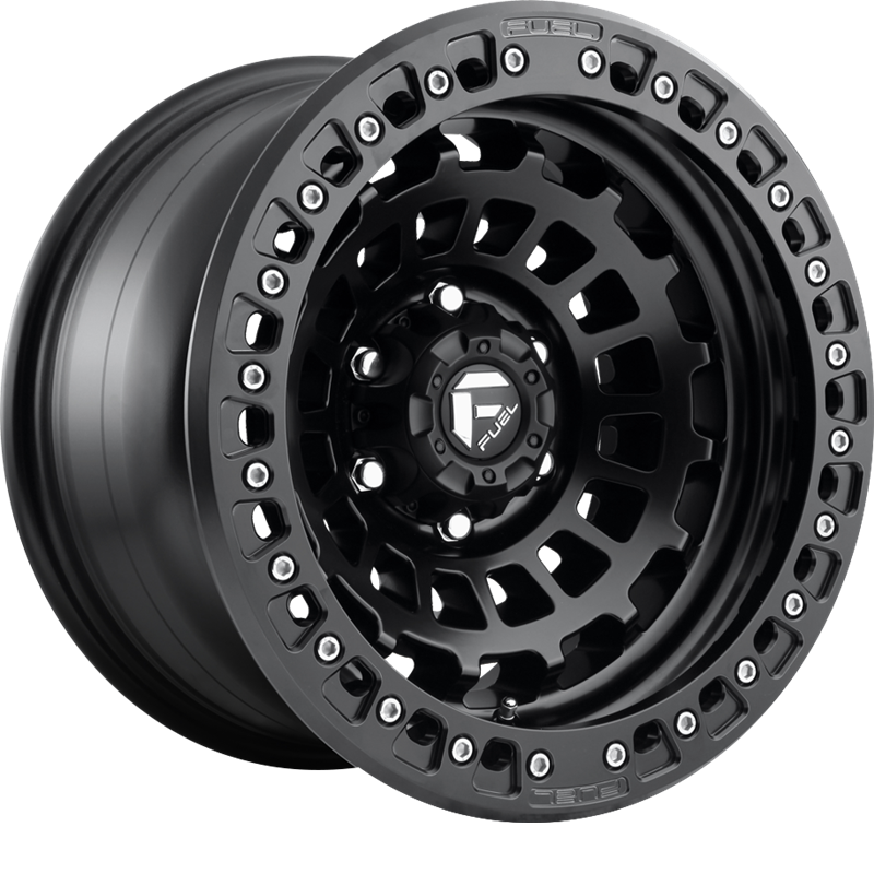 Fuel 17x9 D101 Zephyr BL Matte Black -15mm