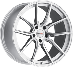 Cray 20x9.5 Spider Silver w/ Mirror Cut Face +56mm