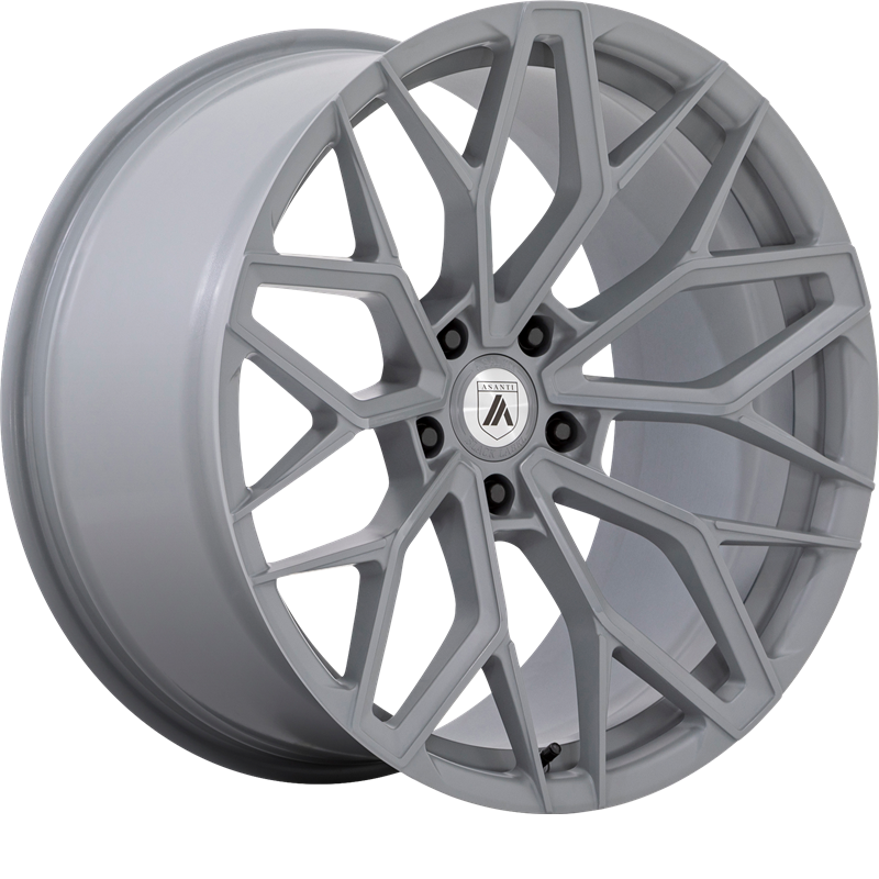 Asanti 20x11 ABL-39 Two Toned Battleship Gray -6mm