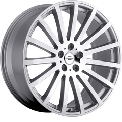 RedBourne 20x9.5 Dominus Silver w/ Mirror Cut Face +32mm