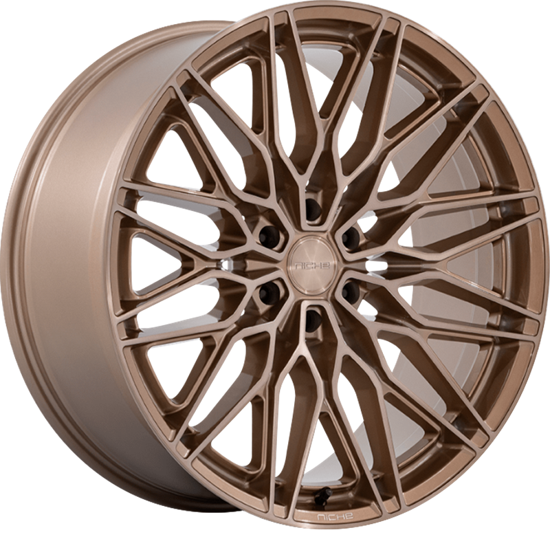 Niche 20x9.5 NC278 Calabria 6 Platinum Bronze +30mm