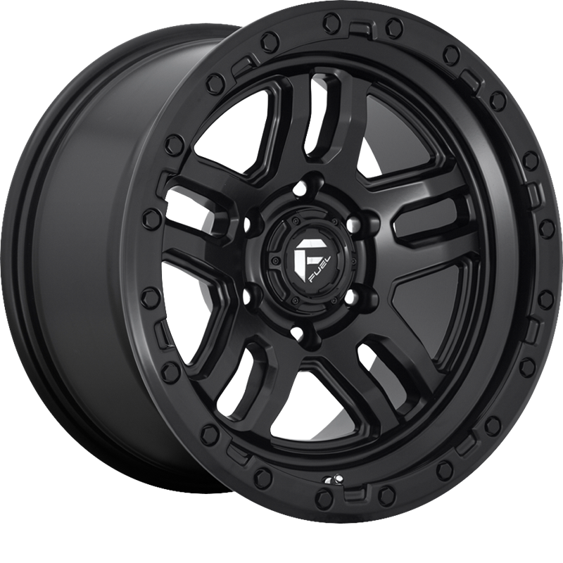 Fuel 17x9 D700 Ammo Matte Black +1mm