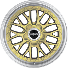 Rotiform 18x8.5 R156 LSR Matte Gold Machined +35mm