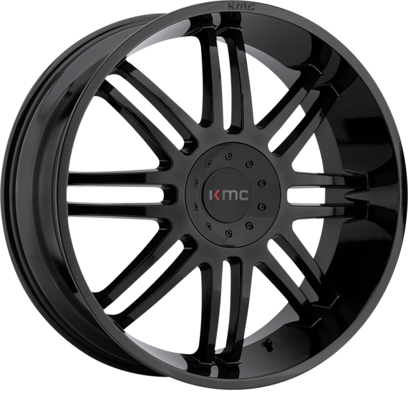 KMC 20x9 KM714 Regulator Gloss Black +30mm