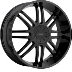 KMC 20x9 KM714 Regulator Gloss Black +30mm