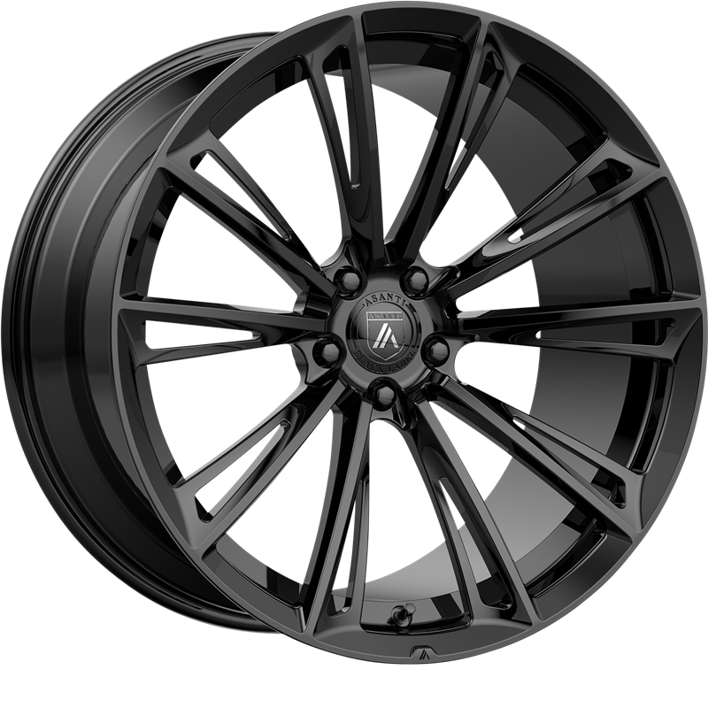 Asanti 20x9 ABL-30 Corona Gloss Black +35mm