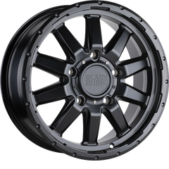 Black Rhino 17x7.5 Excursion Matte Black +45mm