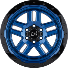 Black Rhino 17x9.5 Barstow Dearborn Blue w/ Black Lip Edge +12mm