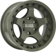 Black Rhino 17x8.5 Bantam Olive Drab Green -10mm