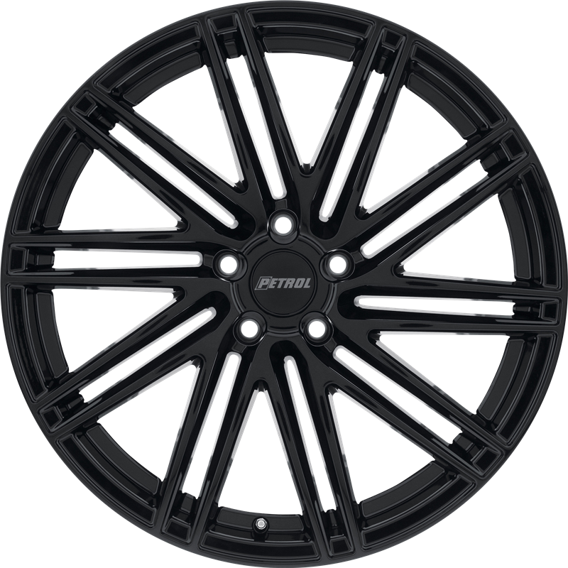 Petrol 17x8 P1C Gloss Black +35mm