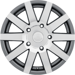 Black Rhino 18x8 Journey Gloss Gunmetal w/ Mirror Cut Face +48mm